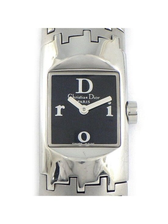 Dior Watch Diophilic Square Black Dial SS Quartz Analog main image 8